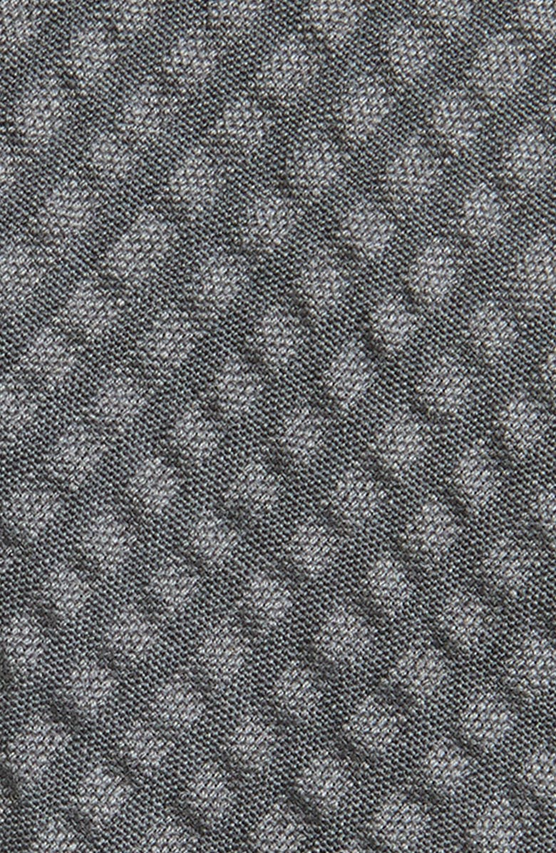 Thom Browne Classic Stripe Wool Tie, Alternate, color, Light Grey