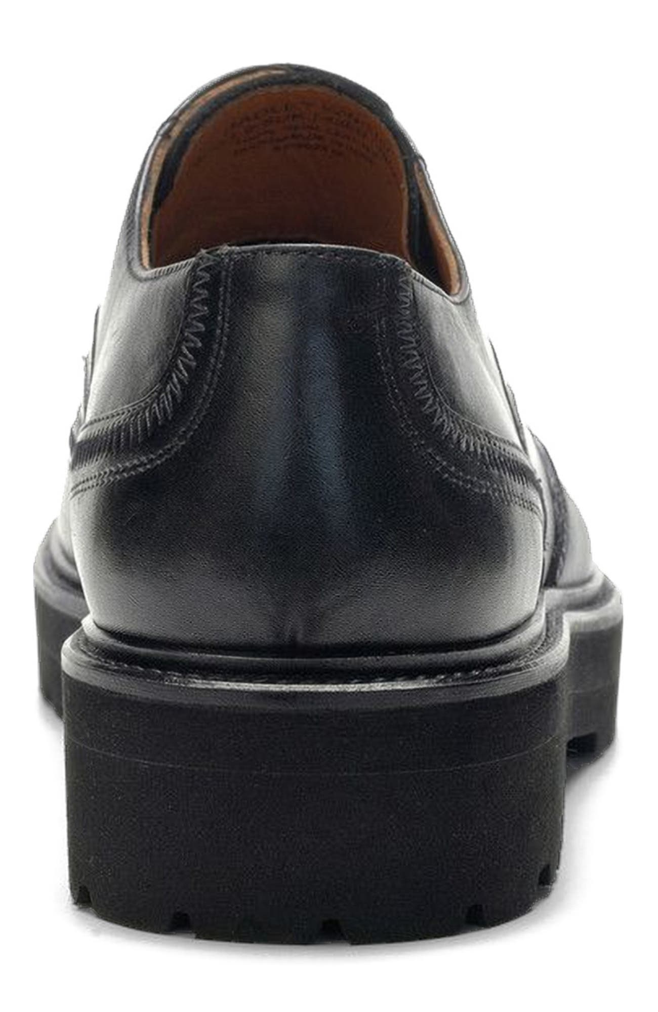 A. Veer Hadley Wingtip, Alternate, color, Black Leather