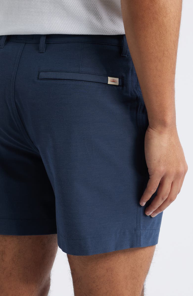 Faherty All Day 2.0 5-Inch Water Repellent Shorts, Alternate, color, Blue Nights