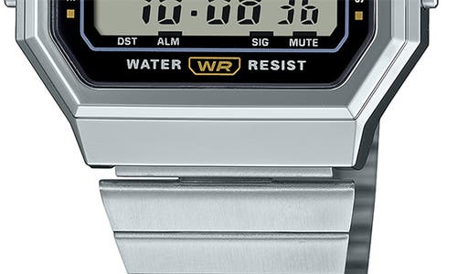 Casio Vintage Multiface Digital Bracelet Watch, 40.5mm × 33.9mm