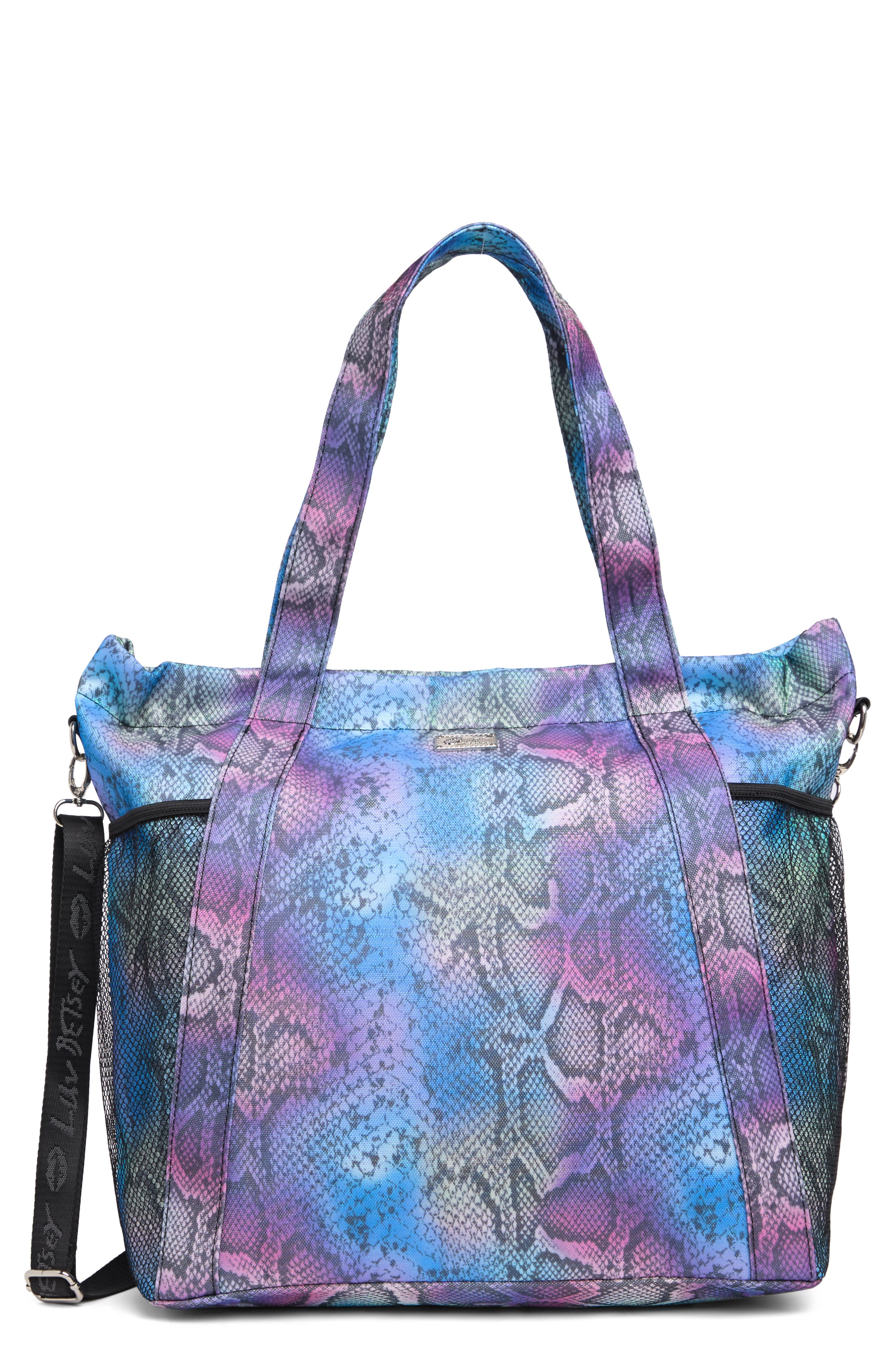 Luv Betsey by Betsey Johnson Flat Pack Nylon Overnighter Tote, Main, color, 