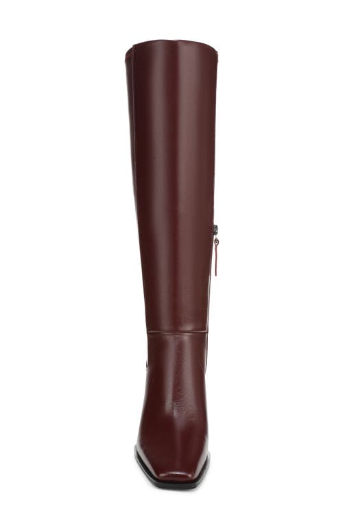 Franco Sarto Jonie Knee High Boot In Burgundy