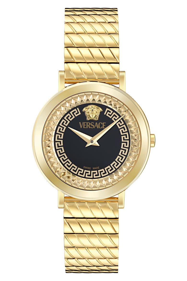 Delphinus Bracelet Watch, 35mm, Main, color, IP YELLOW GOLD