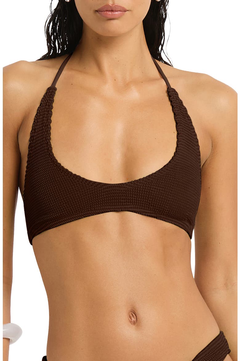 Astrid Crop Bikini Top, Main, color, CAROB