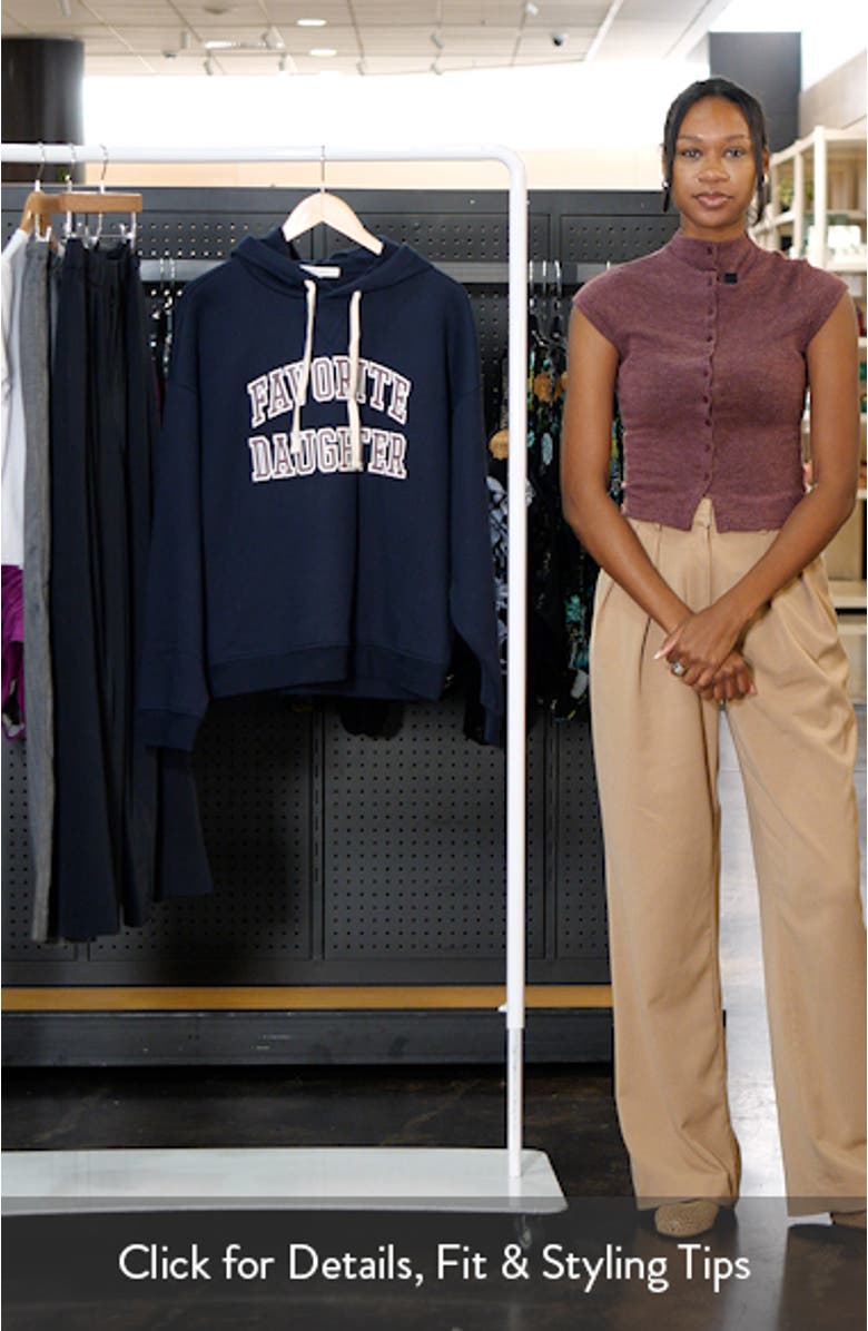 The Collegiate Graphic Hoodie, sales video thumbnail