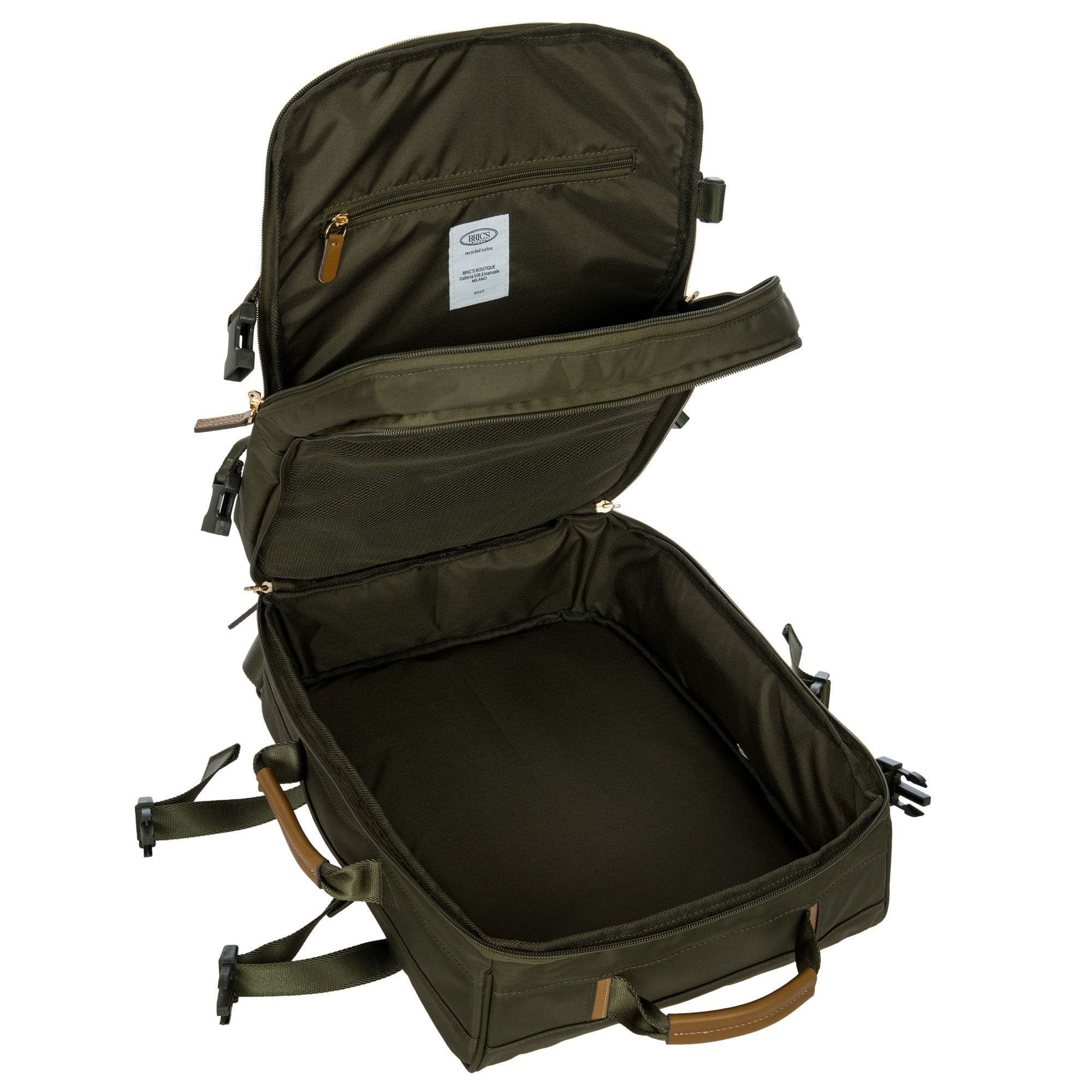 Bric's X-travel Montagna Backpack, Alternate, color, Olive