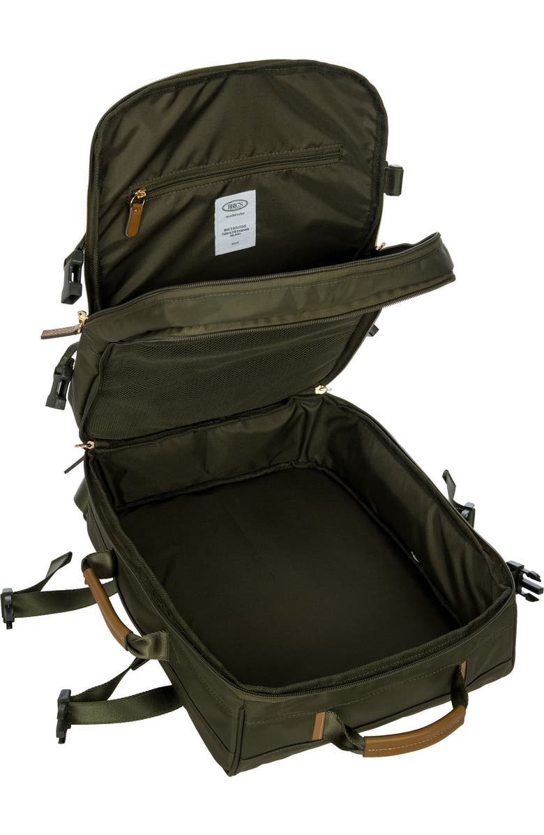 Bric's X-travel Montagna Backpack, Alternate, color, Olive