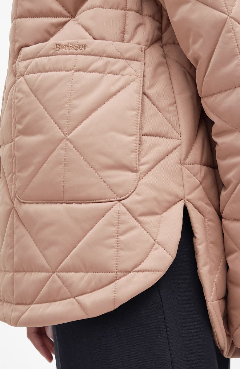 Barbour Stella Quilted Coat, Alternate, color, 