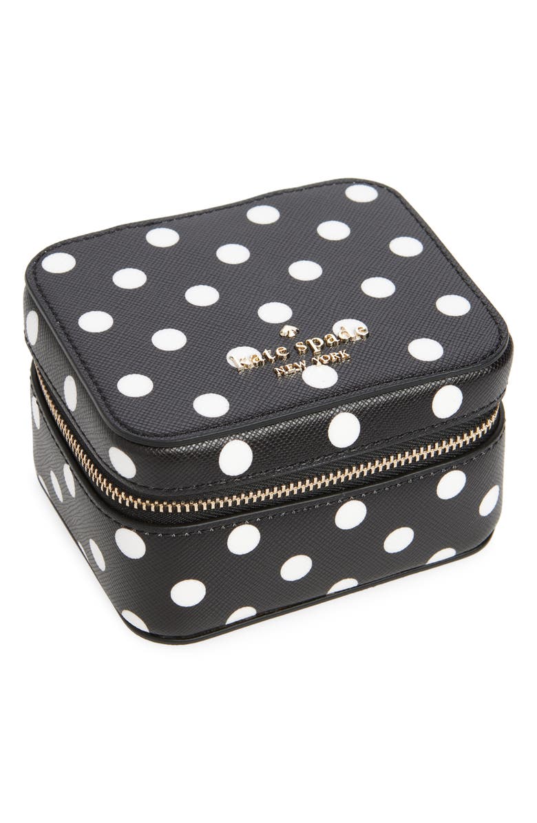 Kate Spade New York cheers square jewelry case, Main, color, 