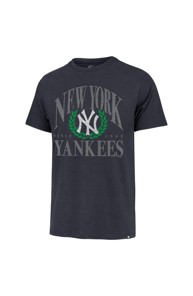 '47 Men's '47 Navy New York Yankees Pitchout Franklin T-Shirt, Alternate, color, Navy