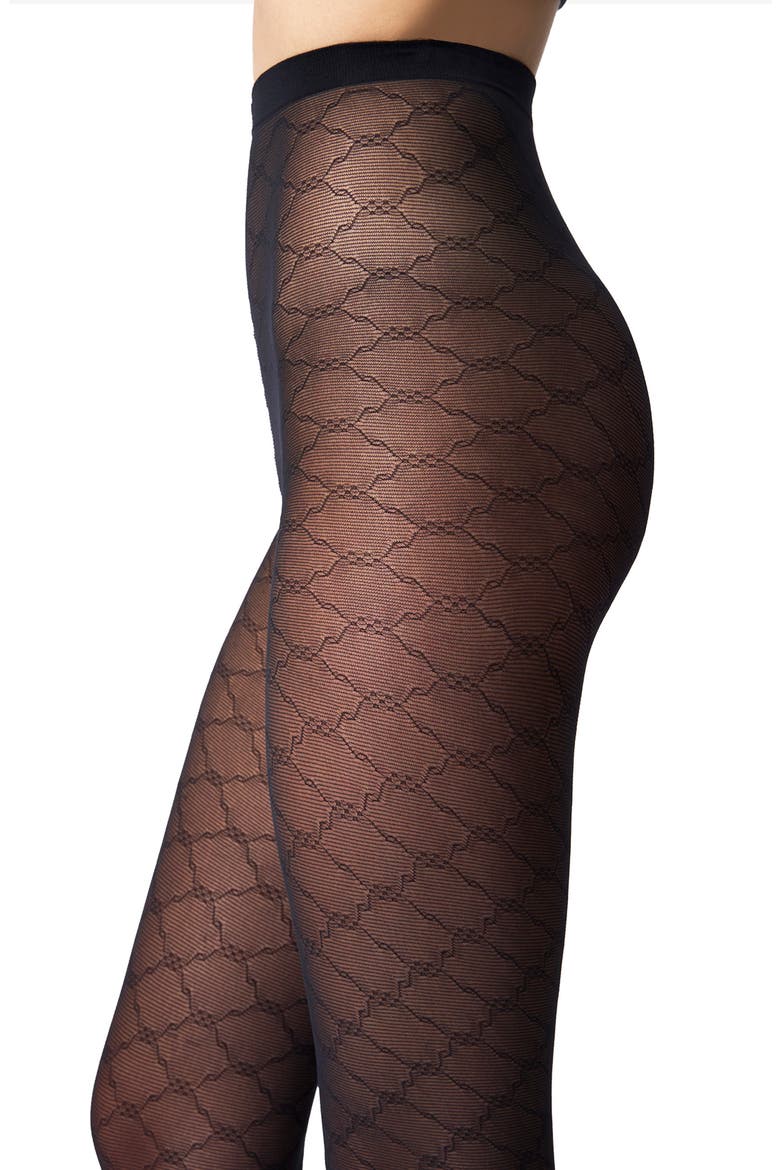 Sheer Tights, Alternate, color, BLACK