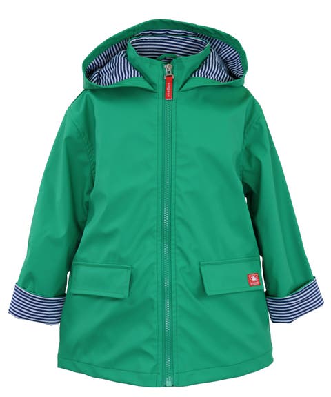 Hooded Zip Front Raincoat (Toddler, Little Kid 
Big Kid)