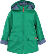 Widgeon Hooded Zip Front Raincoat