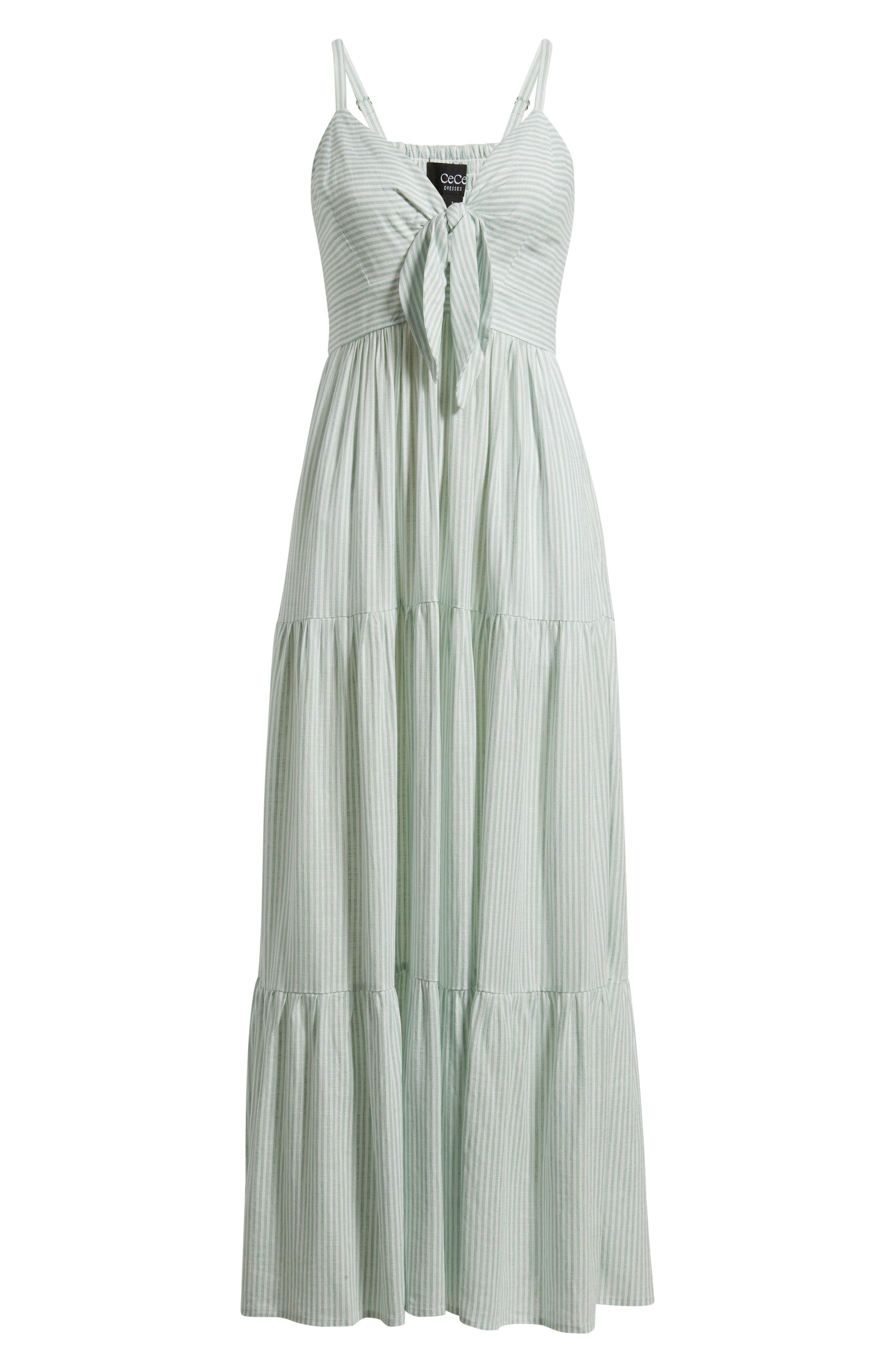 green black and white maxi dress Black And Green Printed Maxi Dress With Pockets
