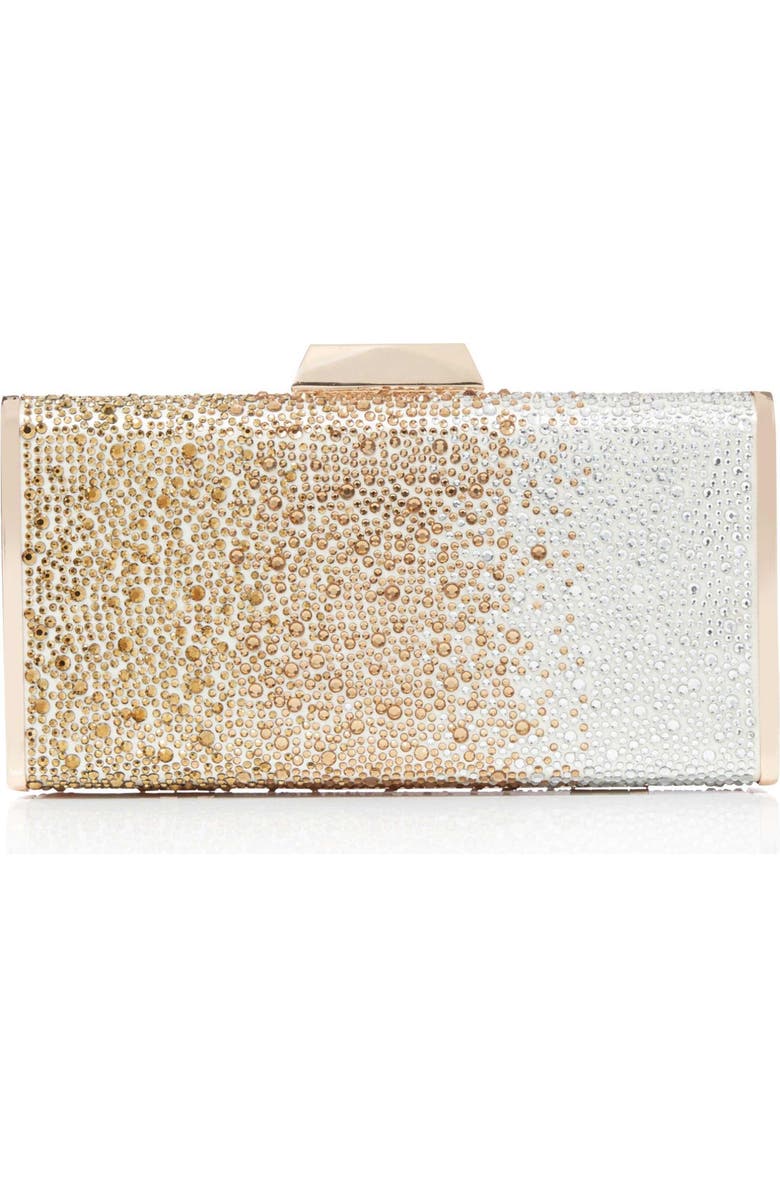 Dune London Bettey Frame Clutch, Alternate, color, Gold