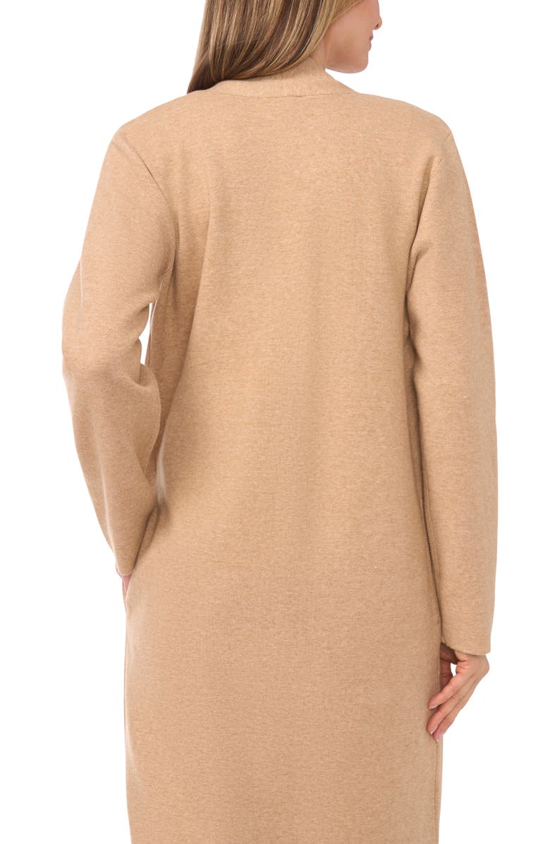 Halogen<sup>®</sup> Open Front Longline Cardigan, Alternate, color, Latte Heather