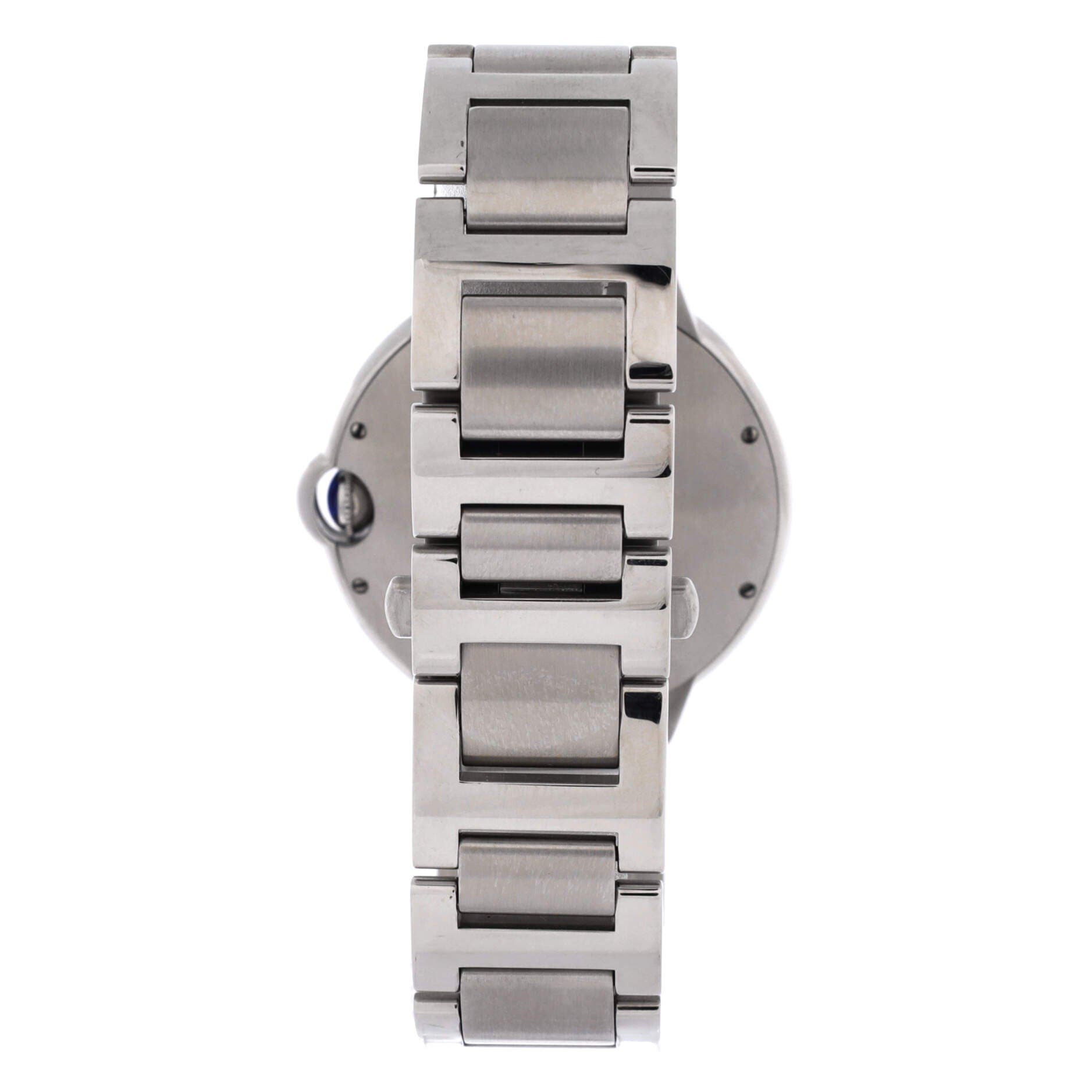 Ballon Bleu de Cartier Automatic Watch Stainless Steel 42, Alternate, color, Metallic Silver