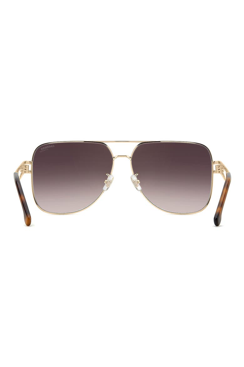 63mm Oversize Square Sunglasses, Alternate, color, GOLD BEIGE HAVANA/ GDSP BURSF