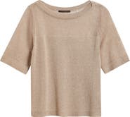 KOBI HALPERIN Romi Elbow Sleeve Knit Top