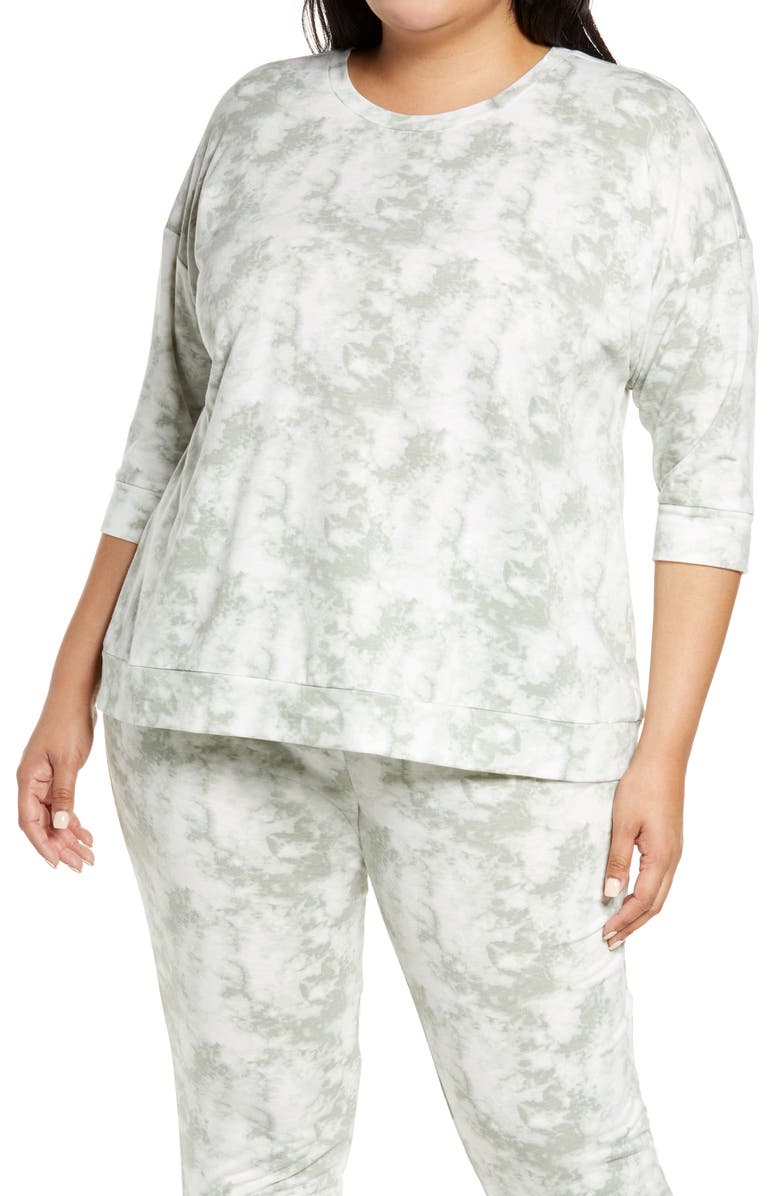 Bobeau Tie Dye Top, Main, color,