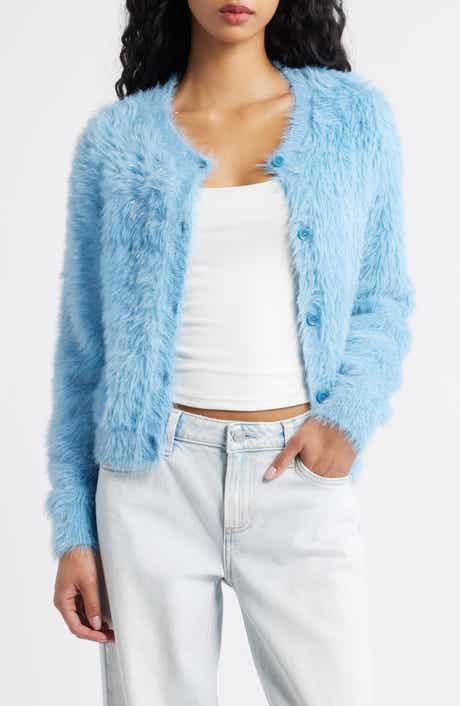 BP. Sparkle Fuzzy Cardigan