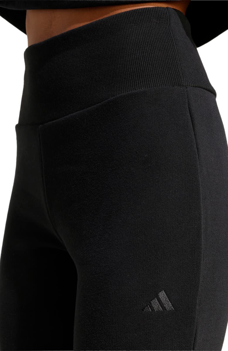 adidas Seasonal Essentials French Terry Flared Pants, Alternate, color,