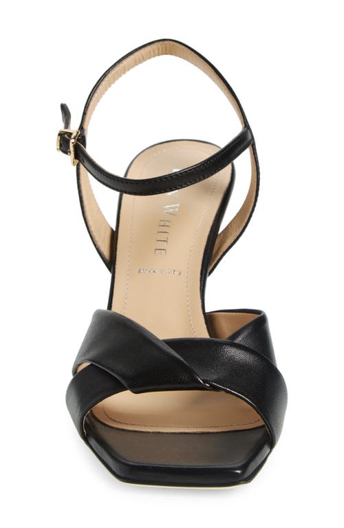 Ron White Ainsley Ankle Strap Sandal In Onyx