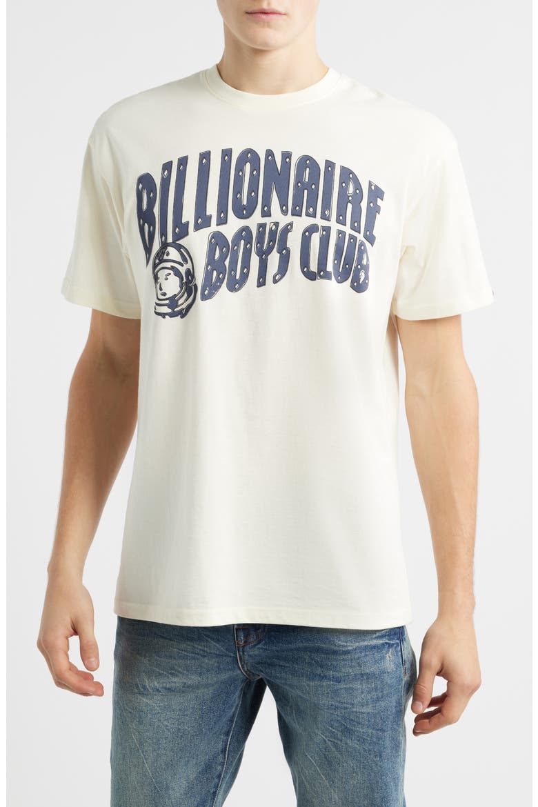 Curve Logo Graphic Cotton T-Shirt, Main, color, WINTER WHITE