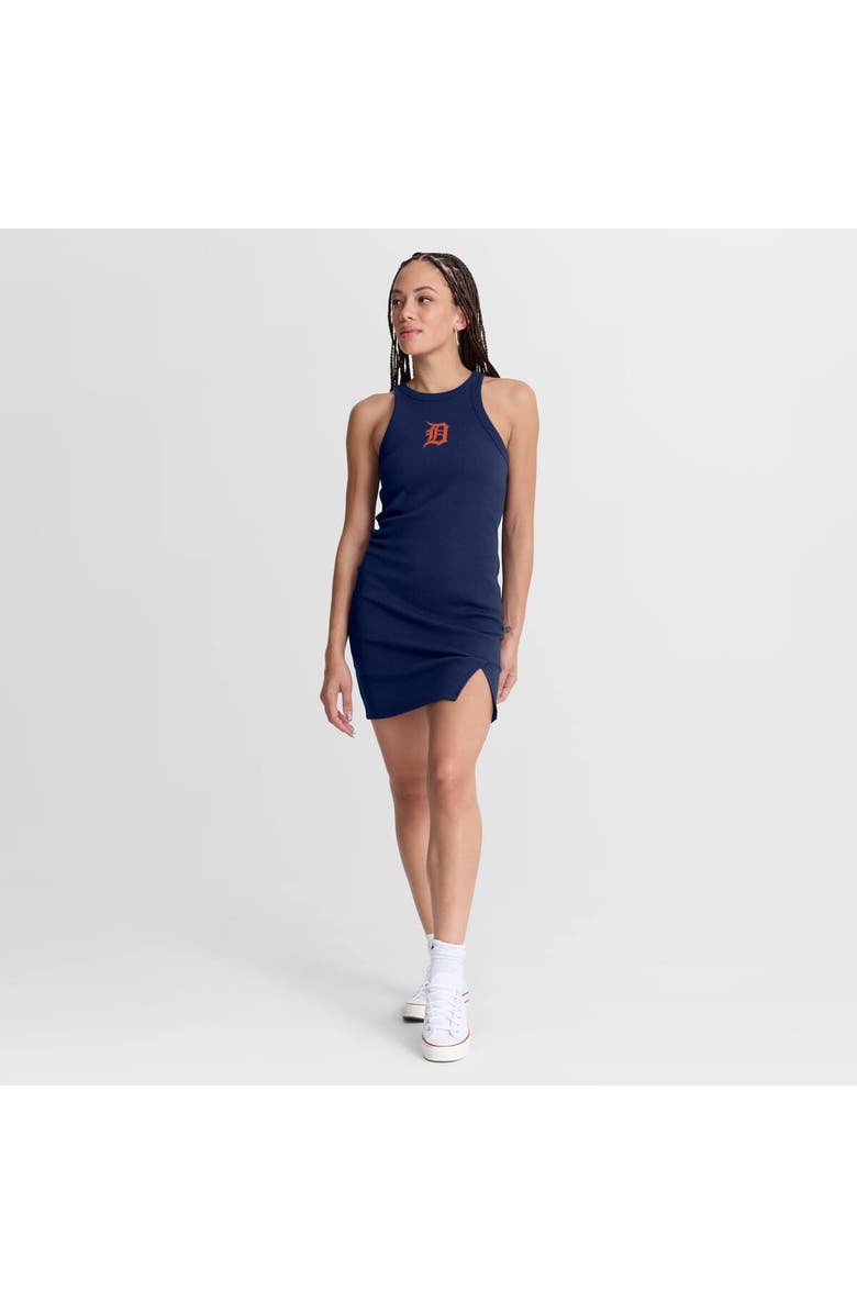 FANATICS Women's Fanatics  Navy Detroit Tigers Tri-Blend Ribbed Sleeveless Dress, Alternate, color, Navy