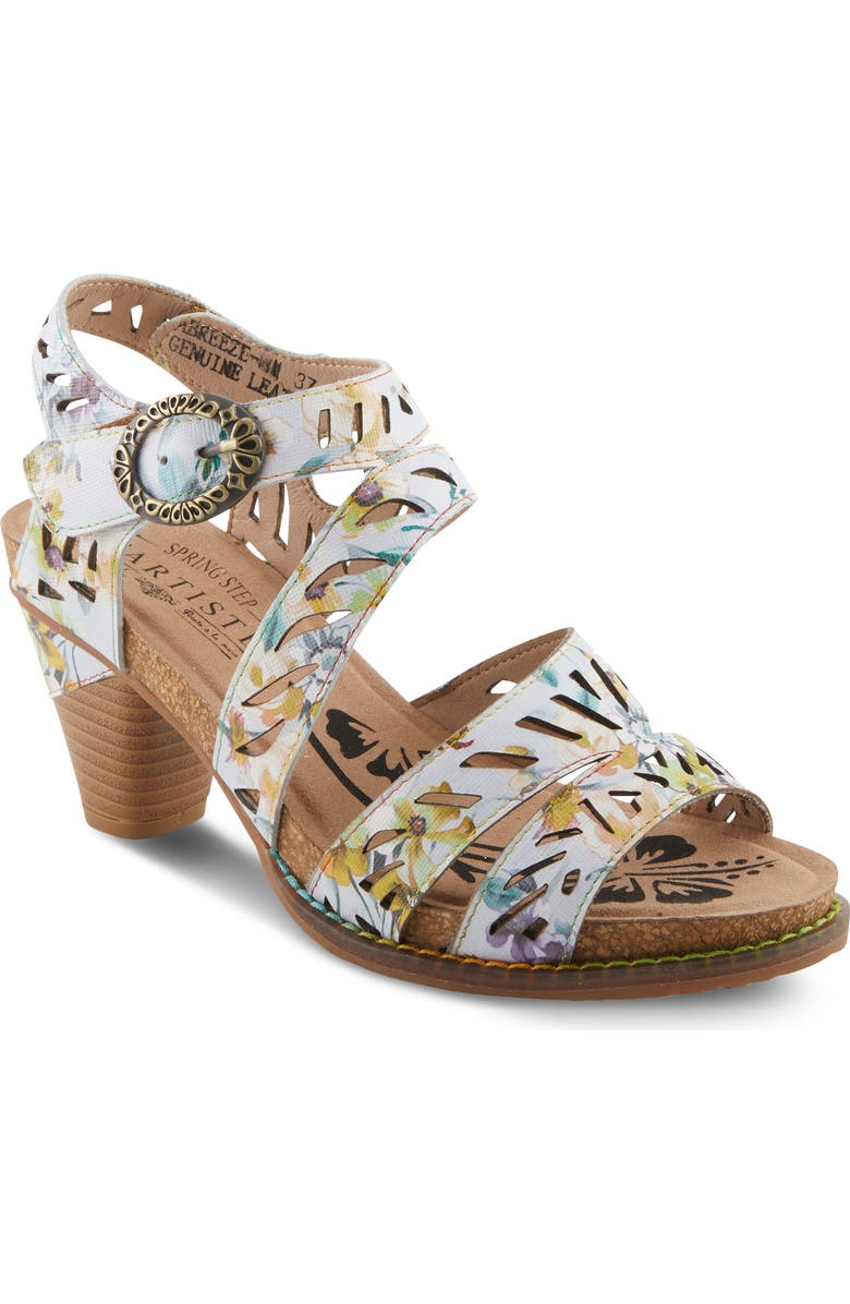 L'Artiste by Spring Step Abreeze Ankle Strap Sandal, Main, color,