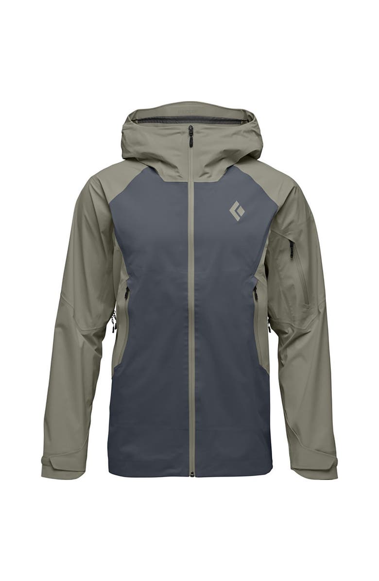 Black Diamond Recon Lt Stretch Shell - Men's, Main, color, Pine Smoke/Carbon
