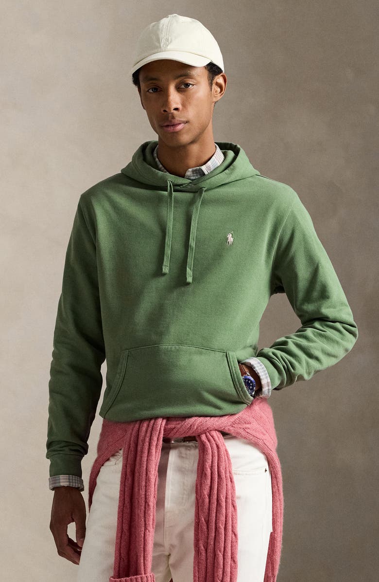 Polo Ralph Lauren Cotton French Terry Hoodie, Alternate, color, 