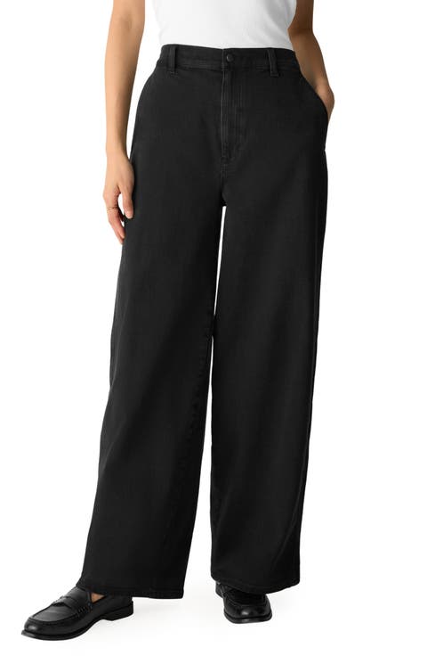 High Waist Wide Leg Jeans