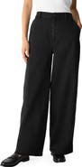 Eileen Fisher High Waist Wide Leg Jeans