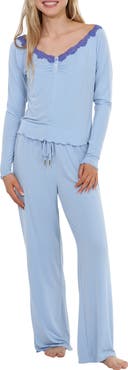 Honeydew Wind Down Long Sleeve Pajamas