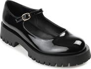 Journee Collection Kamie Mary Jane Platform Flat