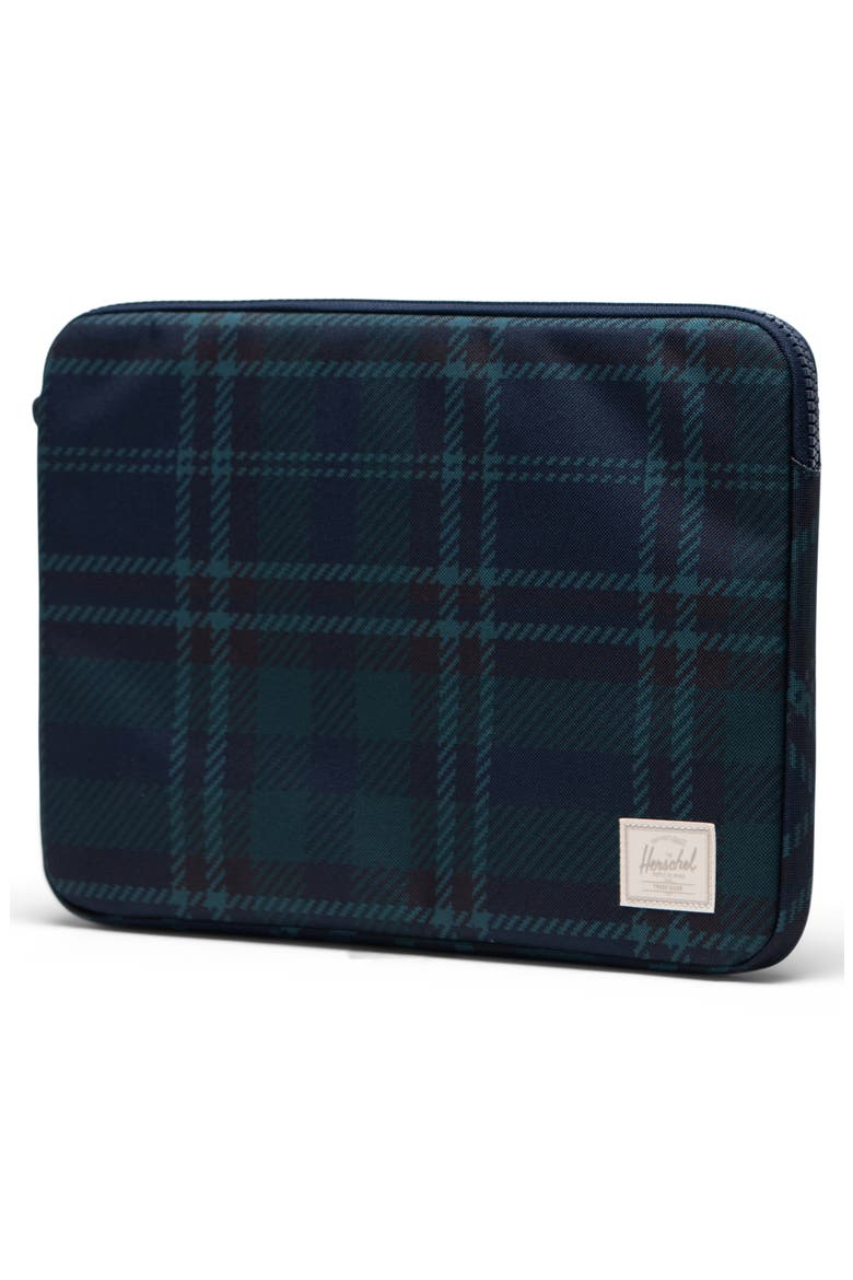 Anchor 14-Inch Laptop Sleeve, Alternate, color, BLACK IRIS PLAID