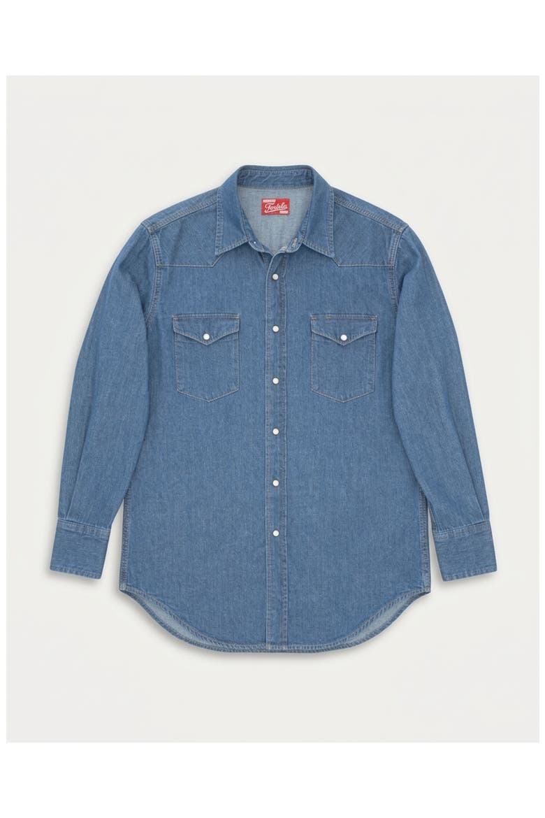 Jenny Denim Shirt, Main, color, Indigo