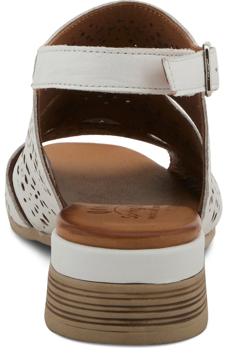 Spring Step Plasma Ankle Strap Sandal, Alternate, color, White