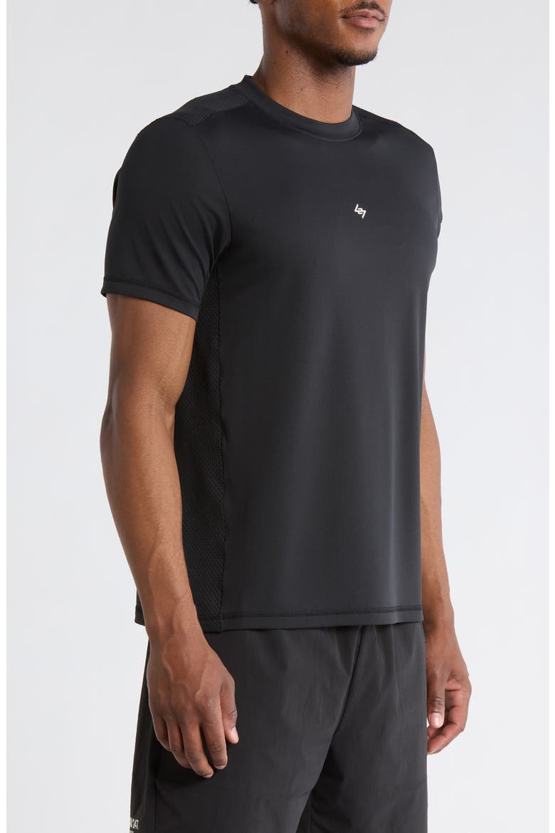Numbers Performance T-Shirt, Alternate, color, JET BLACK