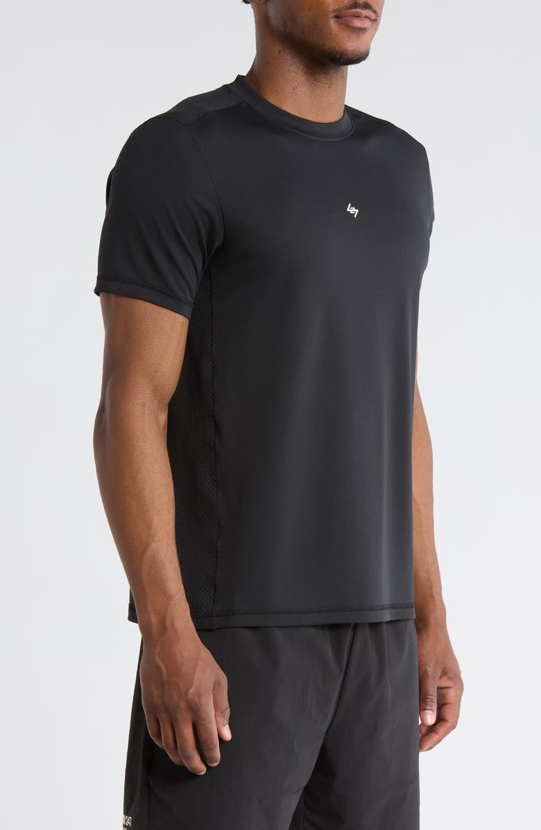 247 Numbers Performance T-Shirt, Alternate, color, Jet Black