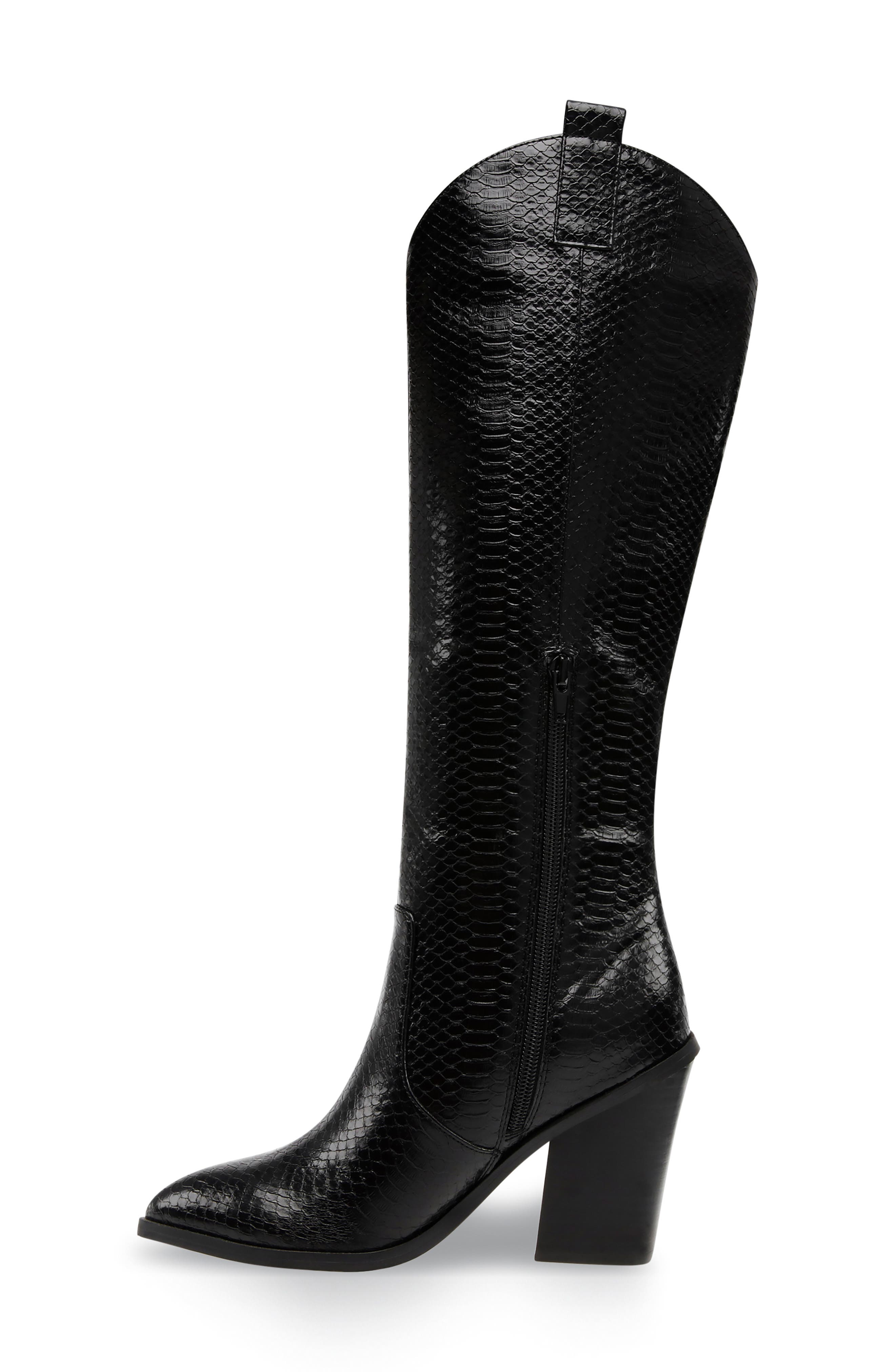DV by Dolce Vita Nykko Snake Embossed Tall Boot, Alternate, color, 