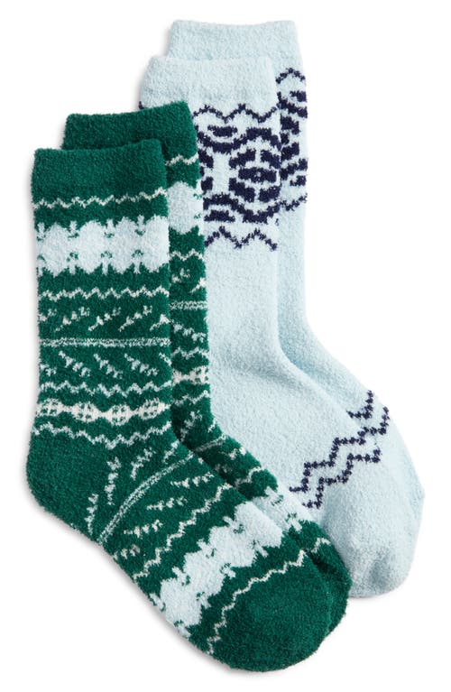 Nordstrom Cozy Assorted 2-pack Crew Socks In Multi