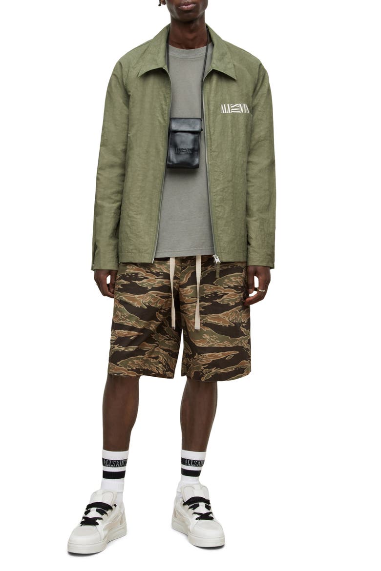 Casper Cotton Shorts, Alternate, color, TIGA CAMO