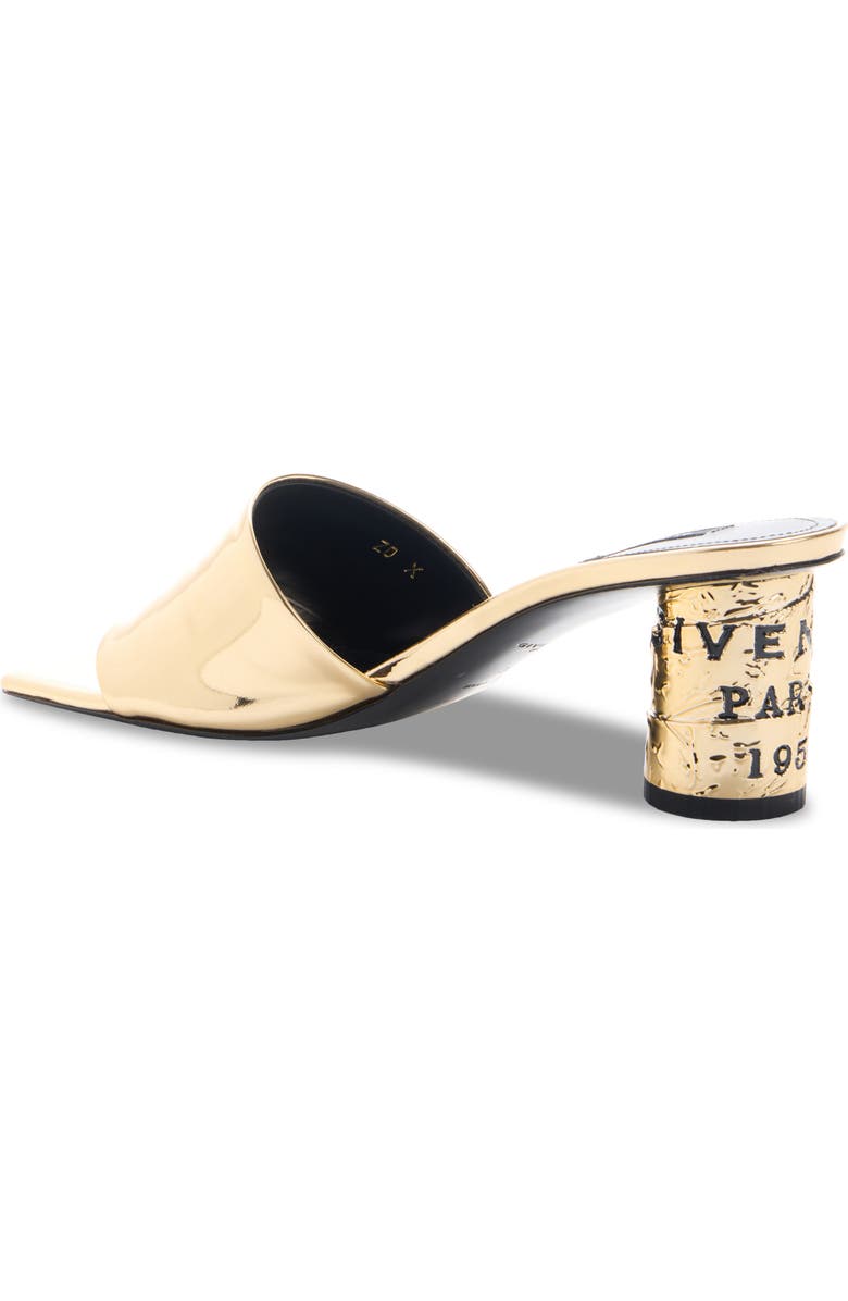 Givenchy Logo Heel Sandal, Alternate, color,