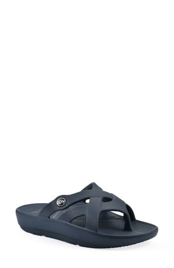 CLIFFS BY WHITE MOUNTAIN CLIFFS BY WHITE MOUNTAIN RIP FOAM SLIDE SANDAL 