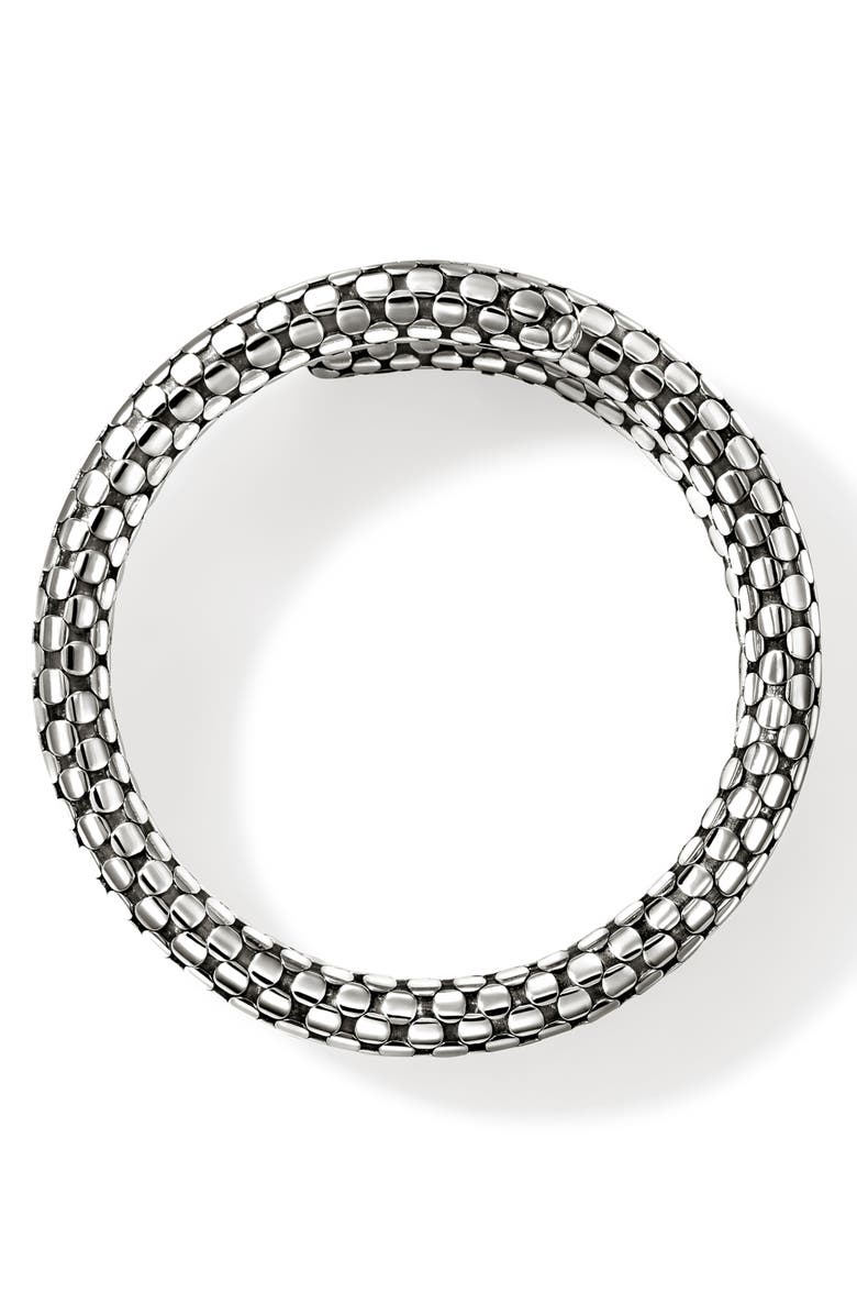 John Hardy Dot Coil Bracelet, Alternate, color, Silver