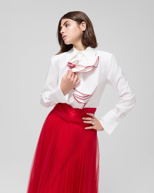 Le Fafo Emma Blouse In White