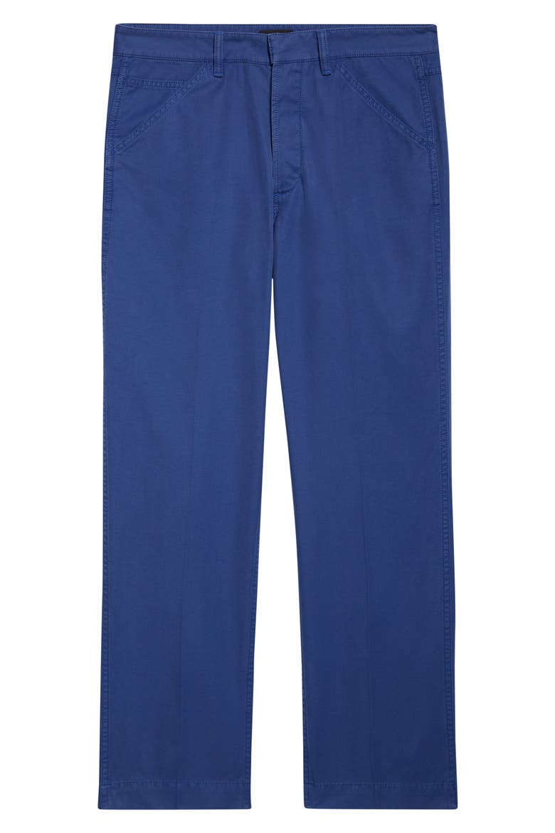 Sanded Light Twill Workwear Pants, Alternate, color, PRUSSIAN BLUE