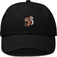 Dalix Squirrel Embroidered Outdoor Cap